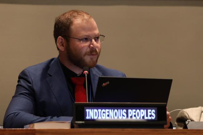David Nathaniel Berger, Indigenous Peoples Major Group