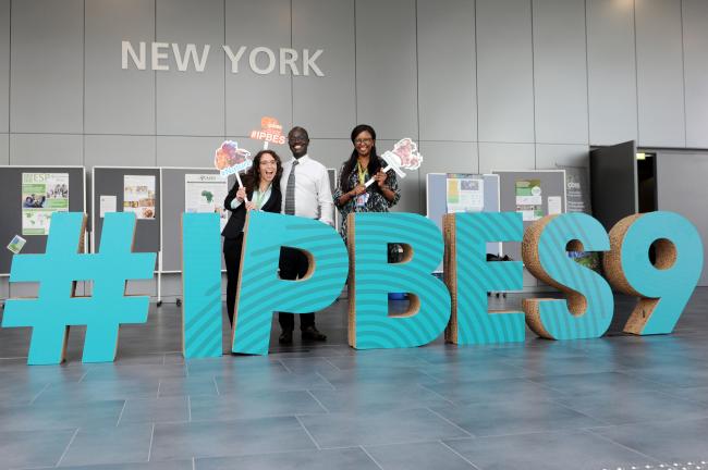 IPBES Secretariat members