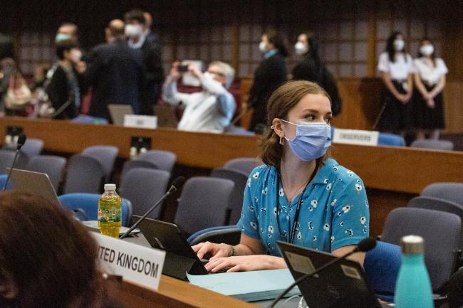 Isobel McFarlane - UK - OEWG-44/ExMOP-5 - 11Jul2022 - Photo