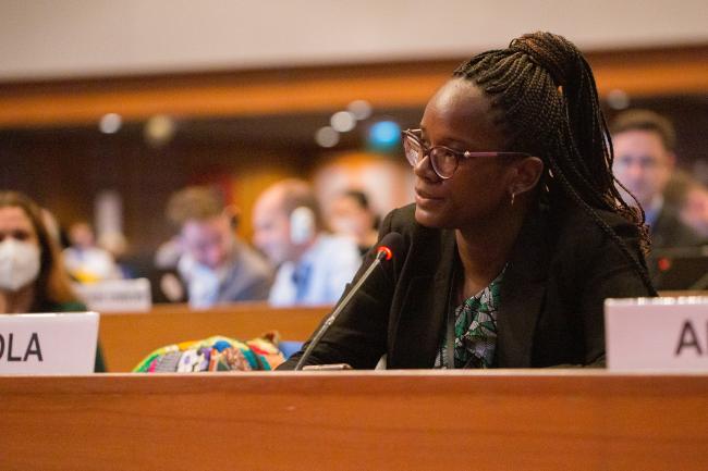 Ivone Pascoal, Angola - OEWG-44/ExMOP-5 - 14Jul2022 - photo