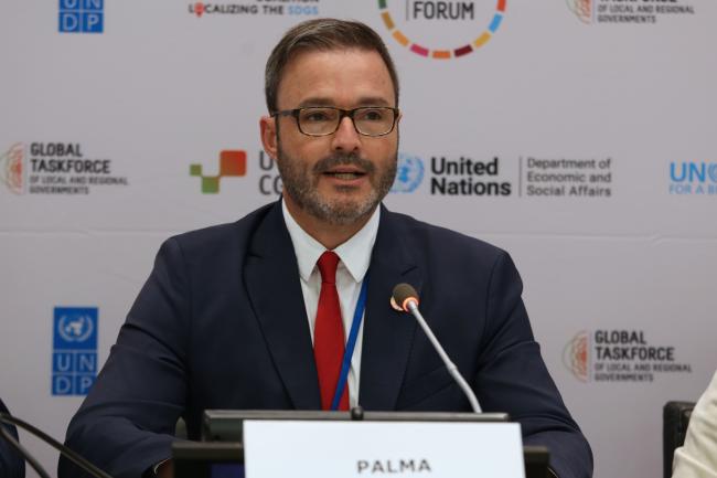 José Hila Vargas, Mayor of Palma of Mallorca, Spain- UCGL 5 Forum - 12 July 2022 - Photo