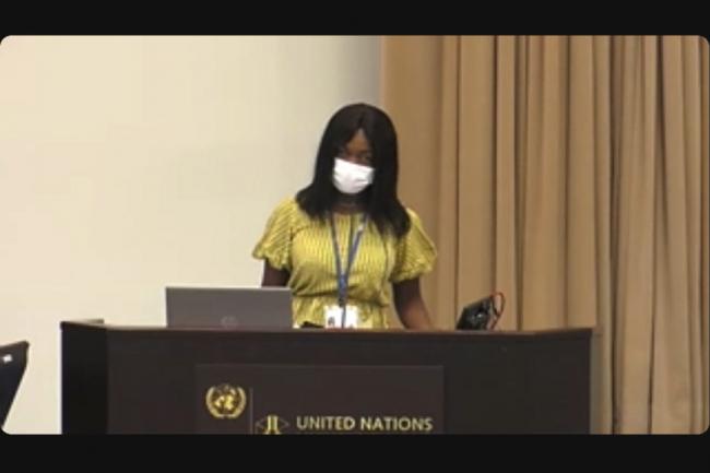 Josephine Opoku Boateng, UNU-IAS Postgraduate Degree Programme student