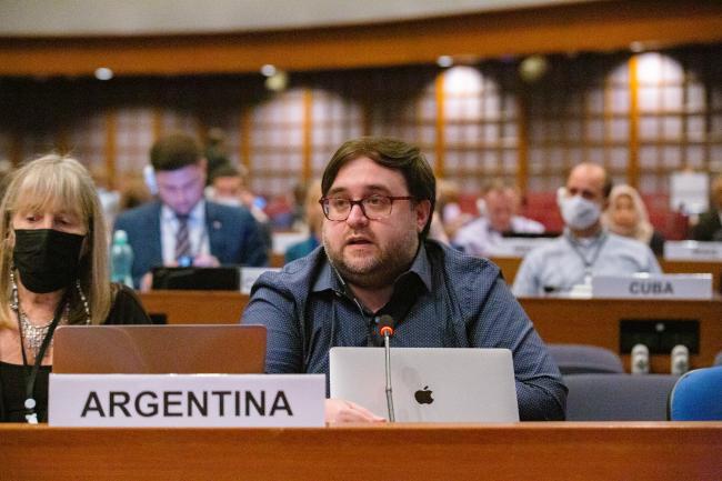 uan Jose Galeano, Argentina - OEWG-44/ExMOP-5 - 12 Jul2022 - Photo