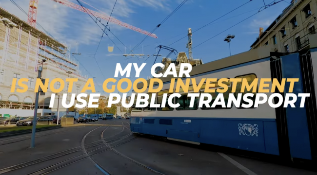 My car is not a good investment I use public transportation