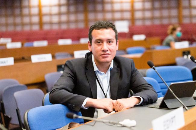 Luis Bedoya, Ecuador - OEWG-44/ExMOP-5 - 14Jul2022 - photo