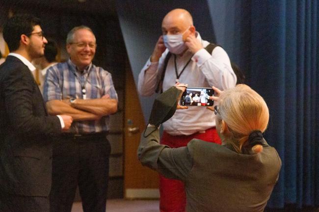 Megumi Seki takes a photo - OEWG-44-ExMOP-5 - 16Jul2022 - Photo-.jpg
