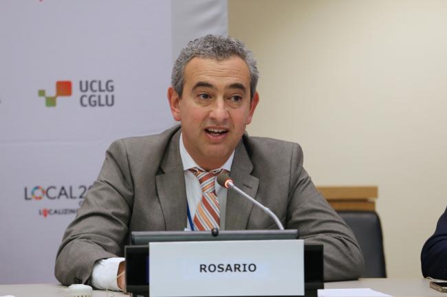 Pablo Javkin, Mayor of Rosario, Argentina - UCGL 5 Forum - 12 July 2022 - Photo