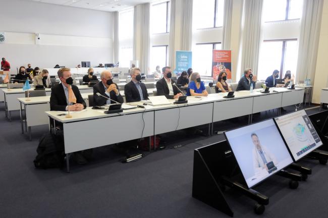 Participants during the event