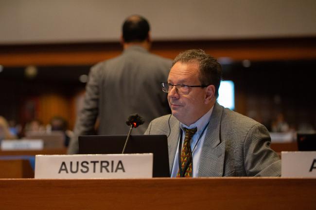 Paul Krajnik, Austria  - OEWG-44/ExMOP-5 - 14Jul2022 - photo