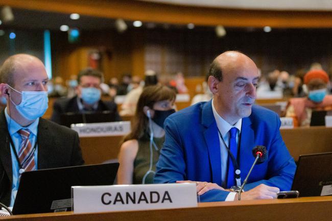 Philippe Chemouny, Canada - OEWG-44/ExMOP-5 - 13Jul2022 - Photo