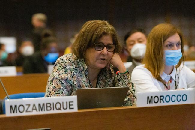 Rabia Janati Idrissi, Morocco - OEWG-44-ExMOP-5 - 13Jul2022 - Photo