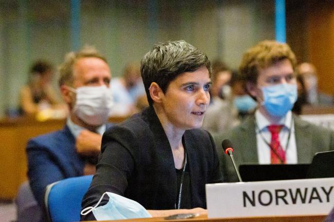 Sandrine Benard, Norway - OEWG-44/ExMOP-5 - 11Jul2022 - Photo