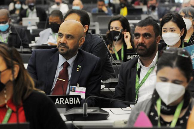 Saudi Arabia delegates
