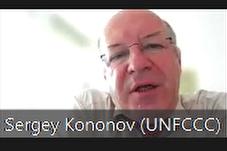 Sergey Kononov, UNFCCC
