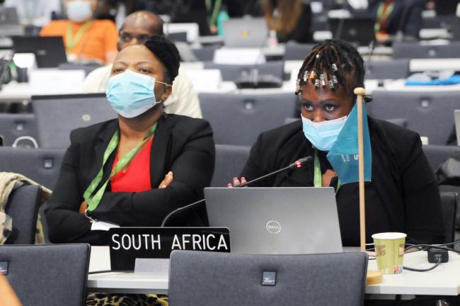 South African delegates