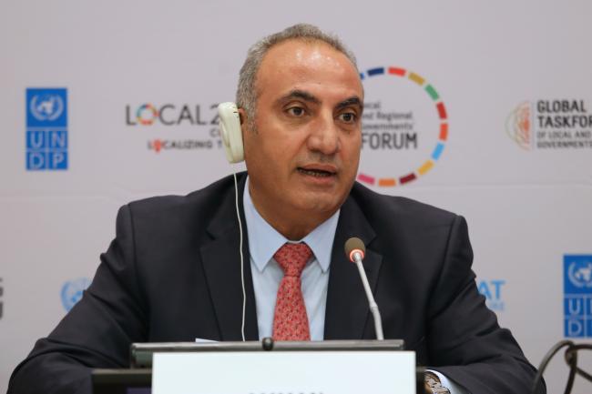 Yoseph Shawarbeh, Mayor of Amman, Jordan - UCGL 5 Forum - 12 July 2022 - Photo