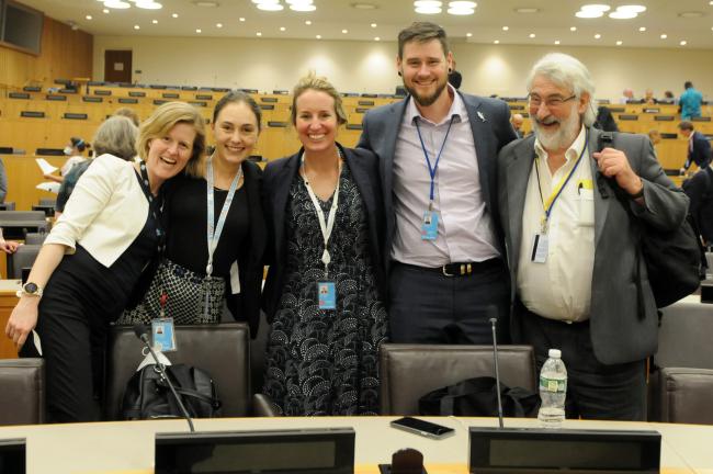 Australian delegates