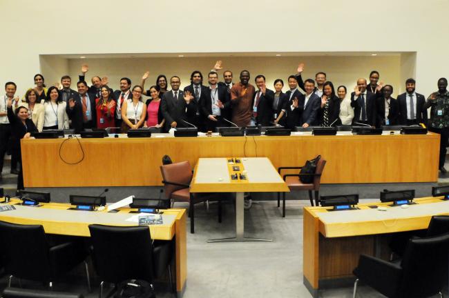 Delegates from G-77-China