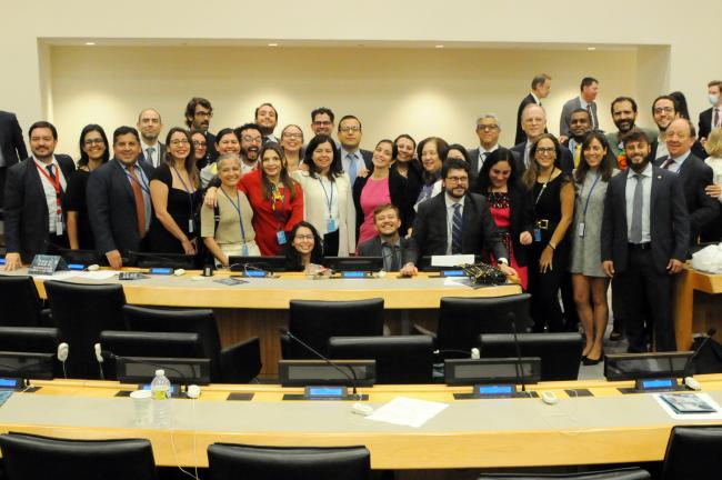 Delegates from the Latin American region