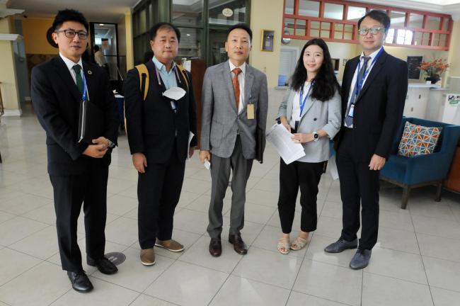 Delegates from the Republic of Korea
