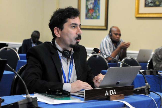 Diego Lillo Goffreri, Interamerican Association for Environmental Defense (AIDA)