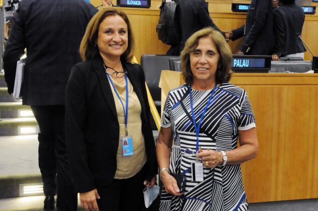 Gemma Andreone, Italy, and Frida Maria Armas-Pfirter, Argentina
