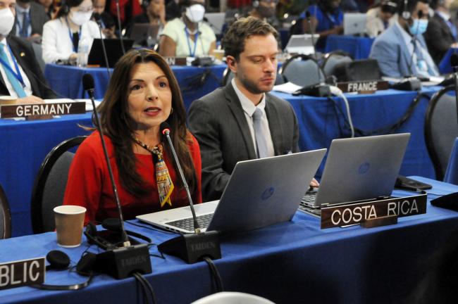Gina Guillén Grillo, Costa Rica