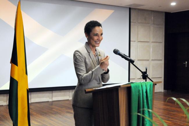 Kamina Johnson Smith, Minister of Foreign Affairs and Trade, Jamaica
