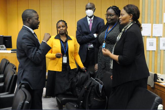 Kenyan delegates