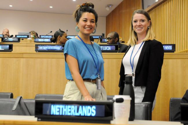 Meggie Salomonsz, the Netherlands, and Tereza Janáková, Czechia