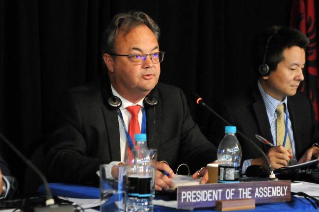 Olav Myklebust, Norway, Acting President of the ISA-27 Assembly