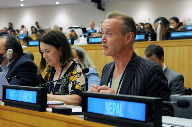 René Lefeber, the Netherlands, facilitator of the informal group on EIAs