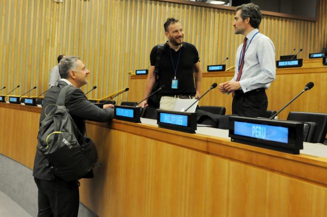 Siegfried Schmuck and Julian Jackson, The Pew Charitable Trusts, with Vasco Becker-Weinberg, Portugal