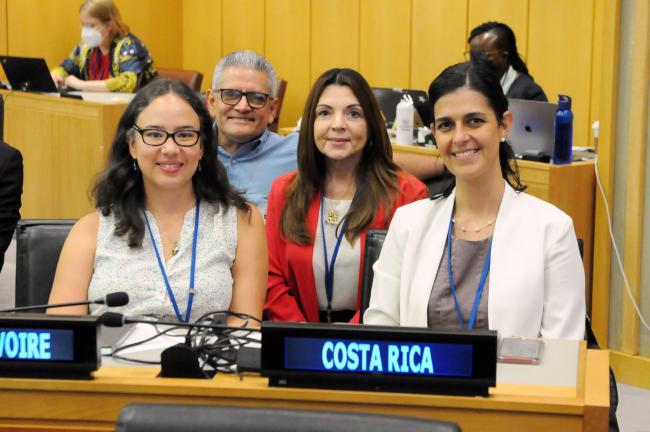 The delegation from Costa Rica