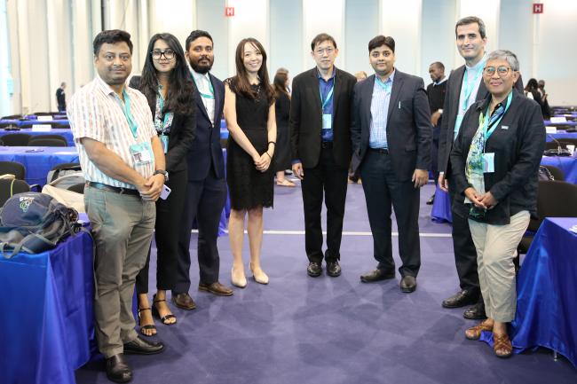 Delegates from the Asian-Pacific region
