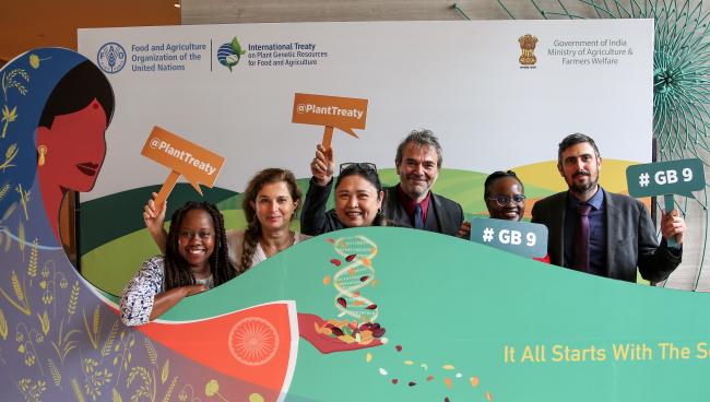 The ENB team. From L-R: Wanja Moseti, Elsa Tsioumani, Elaine Limjoco, Asterios Tsioumanis, Tallash Kantai, and Mike Muzurakis