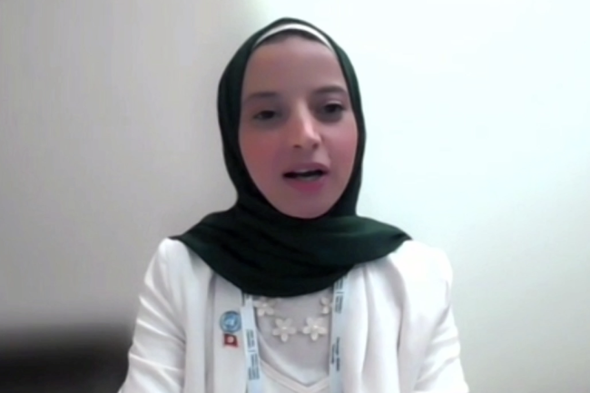 Asma Rouabhia, Middle East & North Africa Regional Manager with Girl Up, United Nations Foundation
