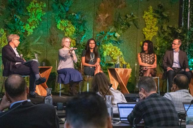 Climate change panel