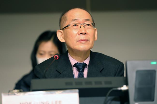 IPCC Chair Hoesung Lee;