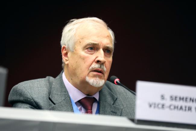 WGII Vice-Chair Sergey Semenov