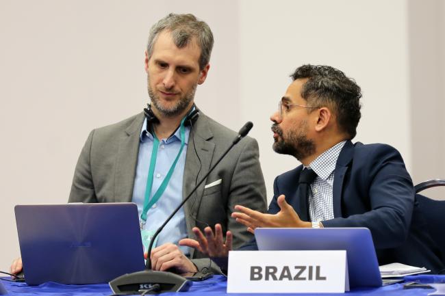 Francisco Barbieri, Argentina, and Francisco Nelson Linhares, Brazil