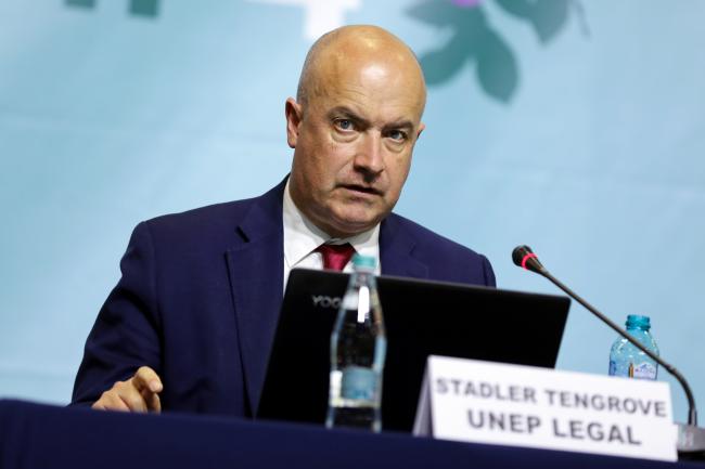 Stadler Trengove, UNEP Legal Officer