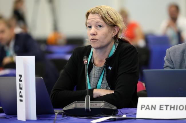 Sara Brosche, International Pollutants Elimination Network (IPEN)