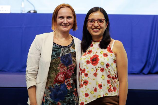 Thematic Group 1 Co-Facilitators Mari-Liis Ummik, Estonia, and Angela Rivera, Colombia