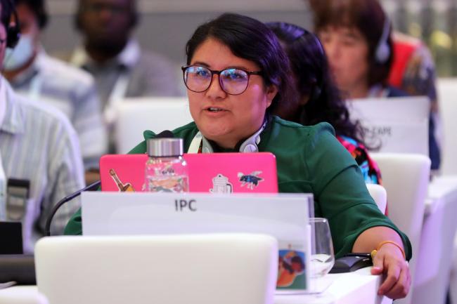 Gisela Illescas Palma, International Planning Committee for Food Sovereignty