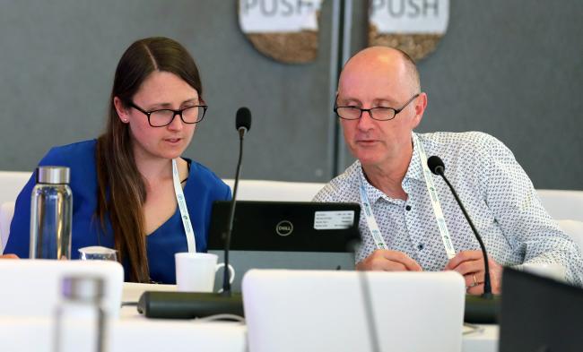 Delegates from Australia conferring