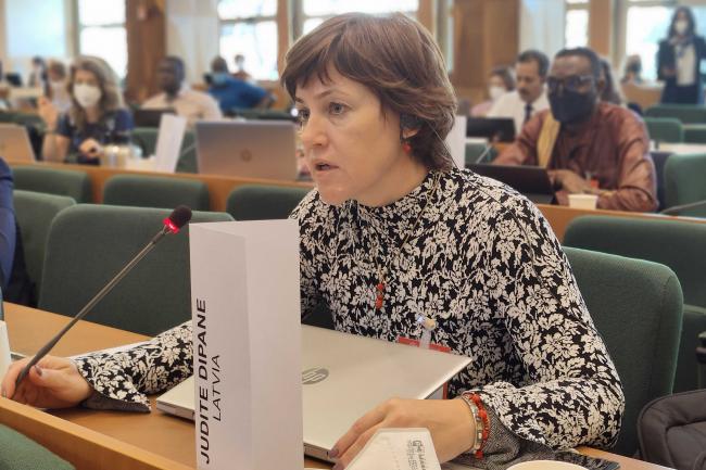 Judite Dimane, Latvia - CRC-18 - 20 Sep 2022 - Photo