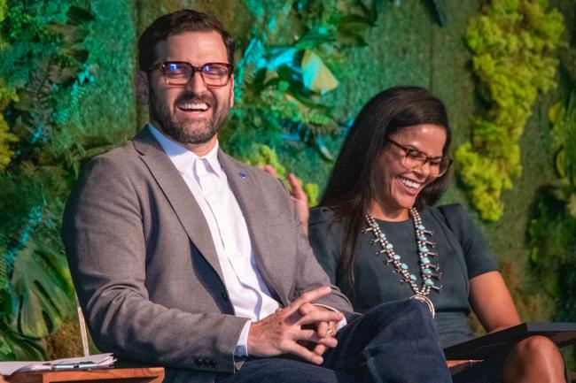 Luis Benitez and Nikki Pitre
