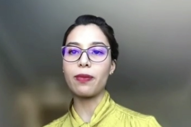 Manal Benani, Youth Strategy Advisor, AEF and Youth Climate Advocate
