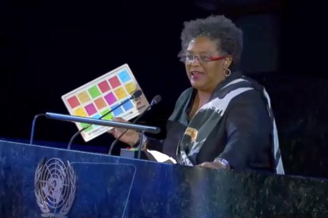 Mia Mottley, Prime Minister, Barbados, and Co-Chair, UN Secretary-General’s SDG Advocates